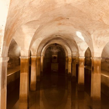 Interior of reservoir.