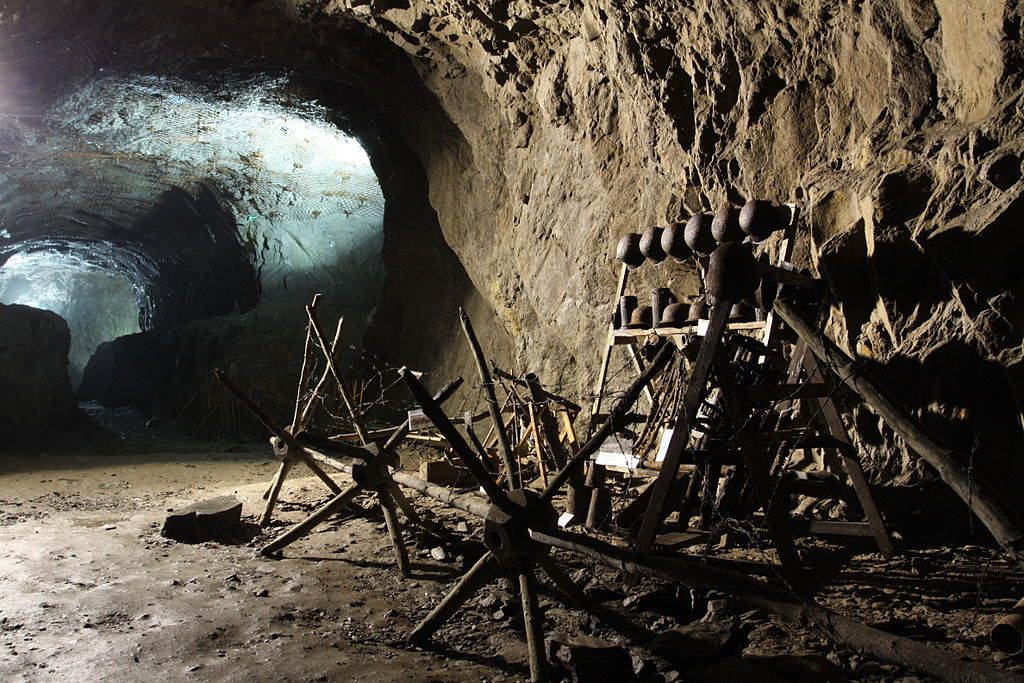 One of the tunnels from Project Riese.