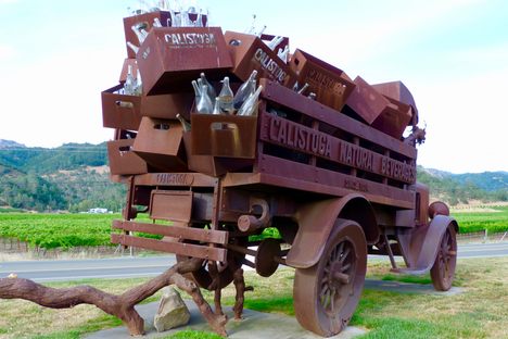 Water Truck Sculpture