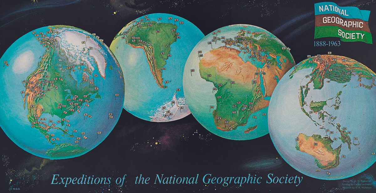 Expeditions of the National Geographic Society, January 1963.