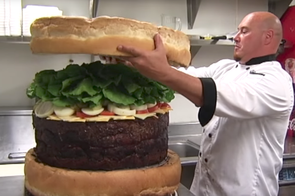 The Absolutely Ridiculous Burger