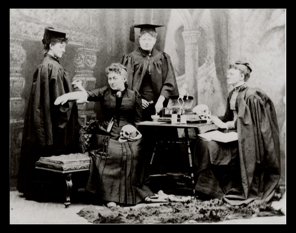 Four members of the class of 1893.