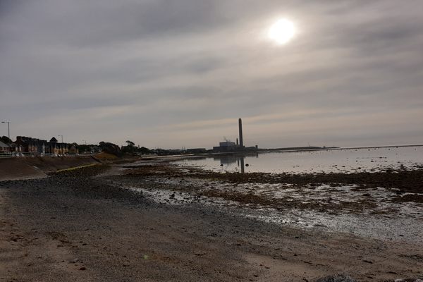 A view of Kilroot Power Station from Fisherman's Quay. 