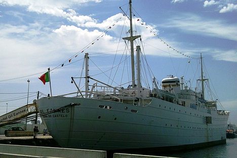 The Hospital Ship Gil Eannes