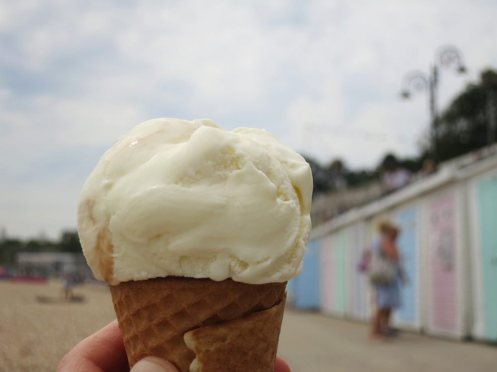 Fall is now officially ice cream season.