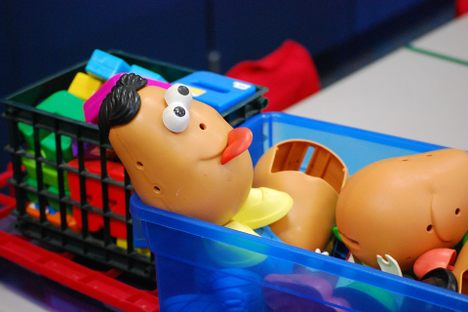 Mr. Potato Head, advertising legend.