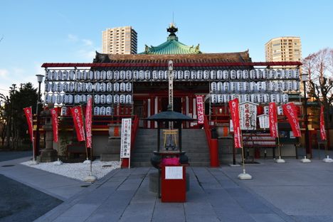 Benten-dō Temple.