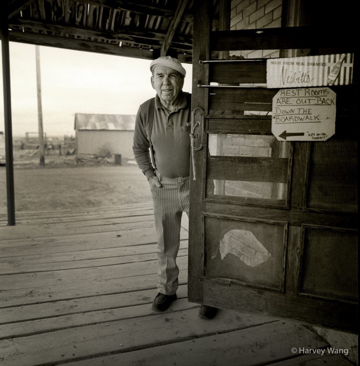Once a prize fighter, Seward's late son Bill slept on a cot in the vault of the one-time bank, and was known for chopping wood in a t-shirt midwinter and drinking buttermilk on hot summer days.