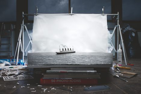 Making of The Last Photo of the Titanic Afloat, (by Francis Brown, 1912), 2014.