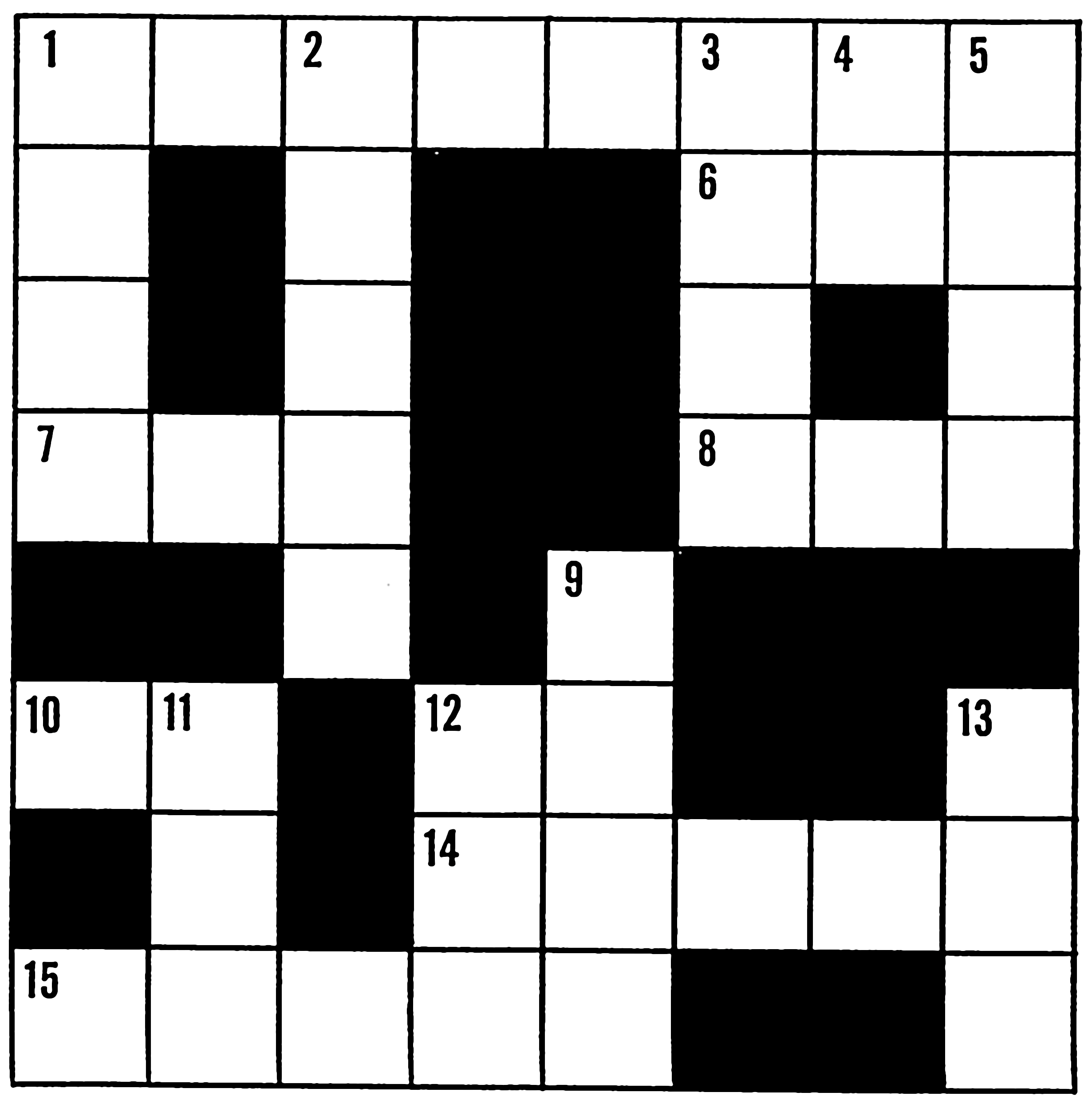 Clipart Crossword Puzzle Clue