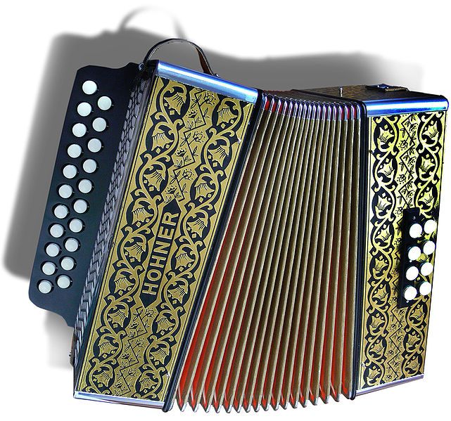 Louisiana’s state musical instrument, the diatonic accordion