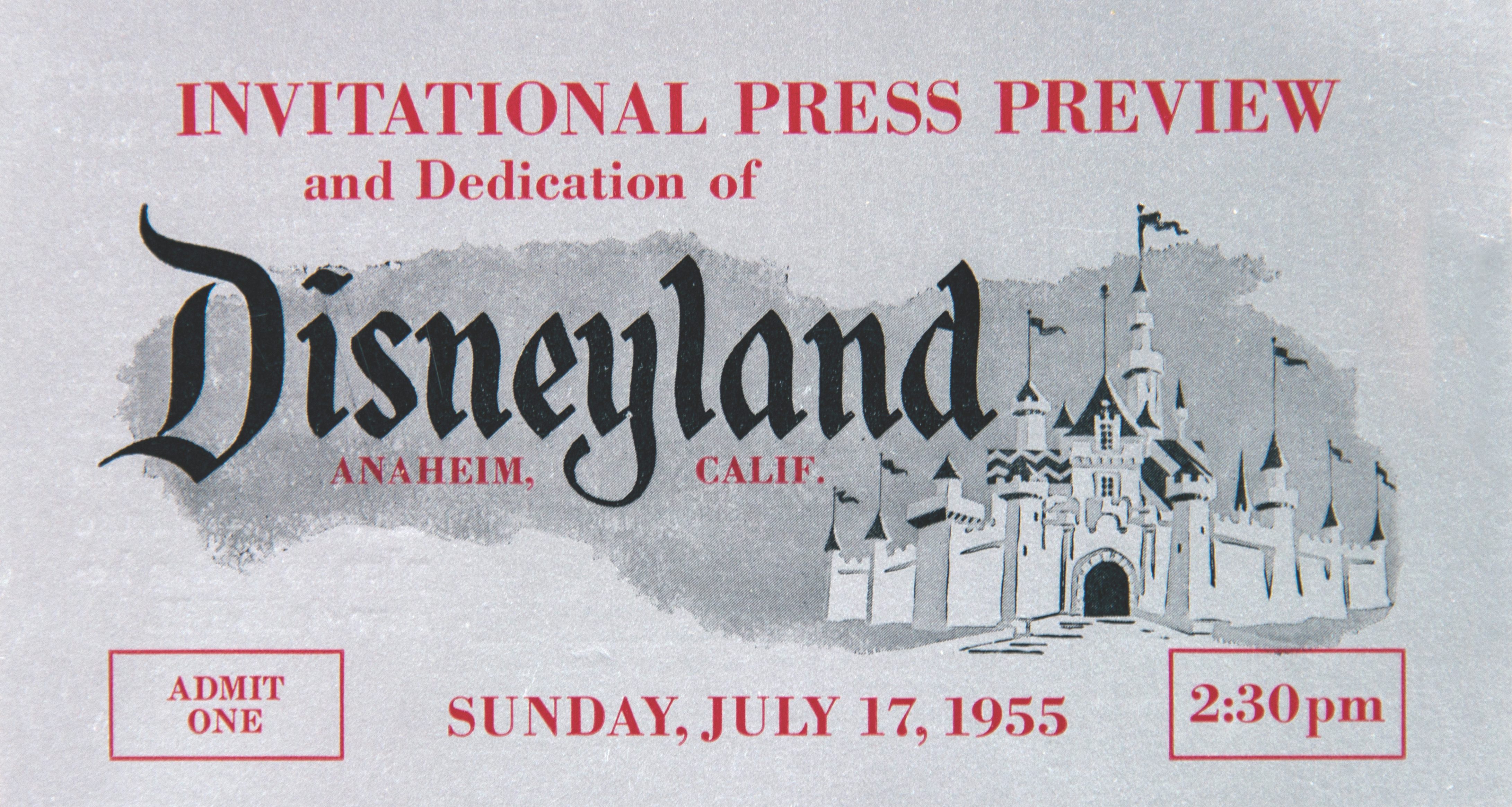 The collection stretches back to Disneyland's earliest days.