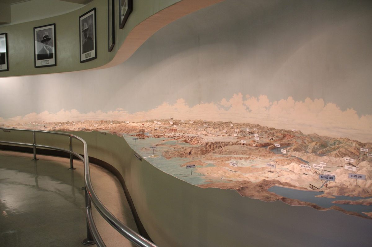 The glorious diorama.
