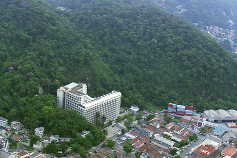 Aerial view of the Necrópole