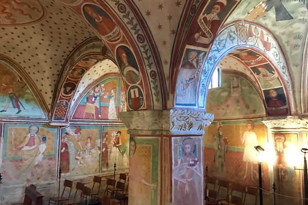The first chapel.