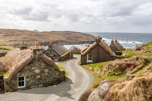 Gearrannan Blackhouse Village.