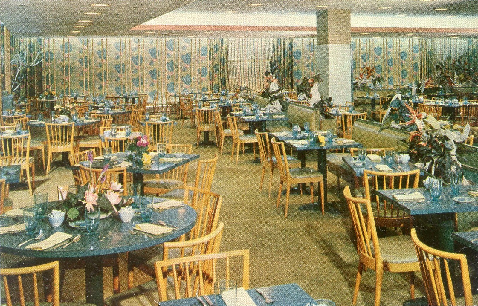 The Hibiscus Tea Room, in Miami's Burdines department store.