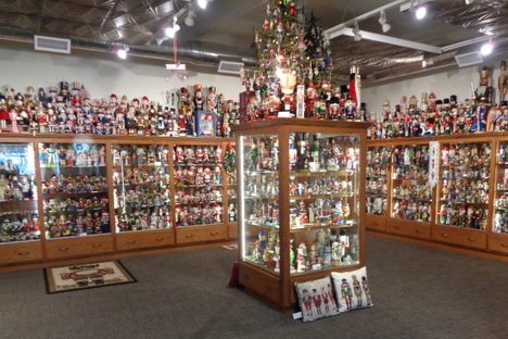 This nutcracker collection houses over 6,000 unique specimens.