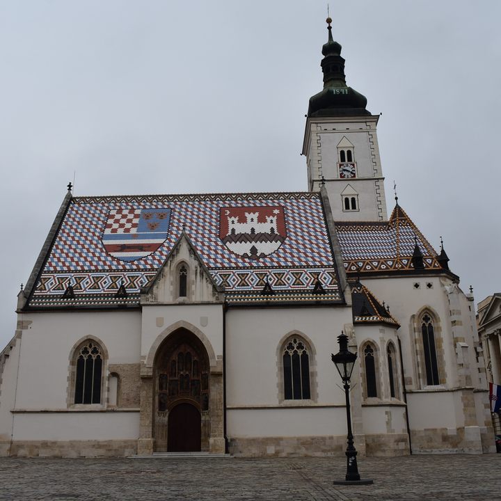 Old Town in Zagreb.