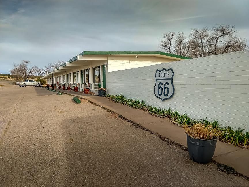 The Grand Canyon Caverns & Inn proudly wears its association with Route 66.