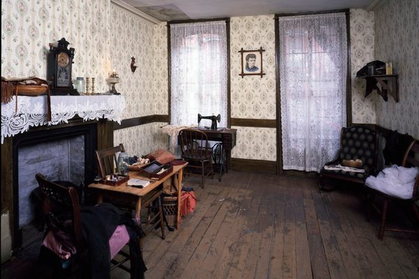 The Tenement Museum's interpreted rooms are crammed full of period-appropriate objects, all of which have to be removed and stored during construction.