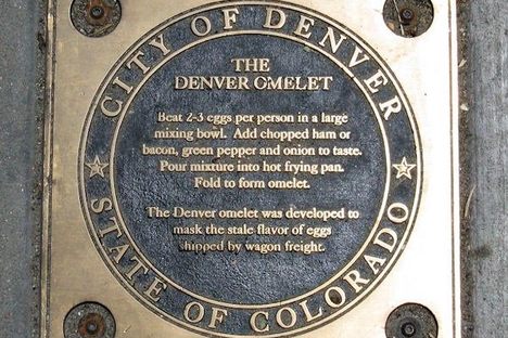 Denver Omelet Plaque