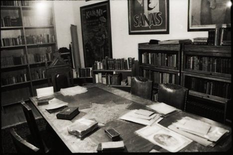 The rare book reading room.