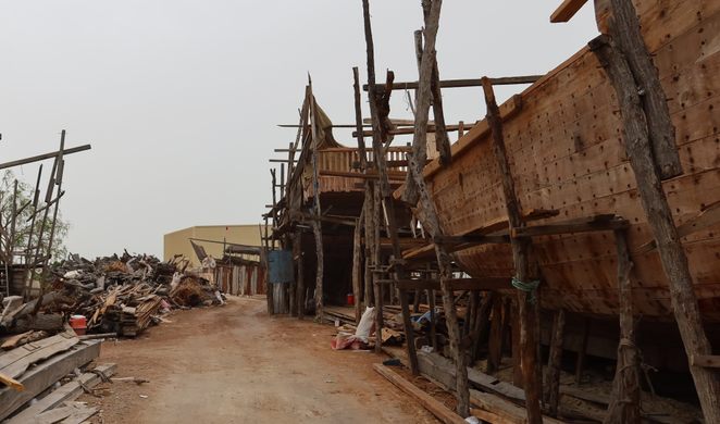 Dhow Building Yard
