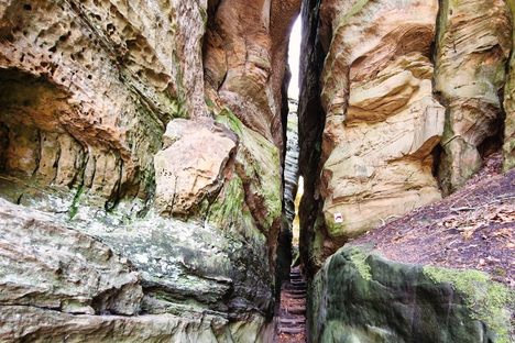 The incredible rock formations at Priedegtstull
