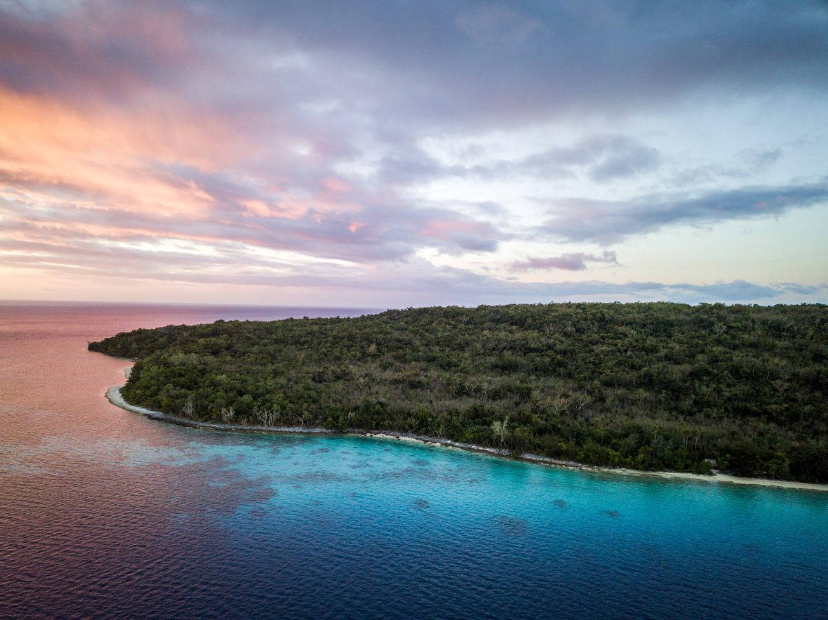Efate is Vanuatu's most-populated island, the home of Dr. Shaw's veterinary clinic, and the site of many dugong sightings.