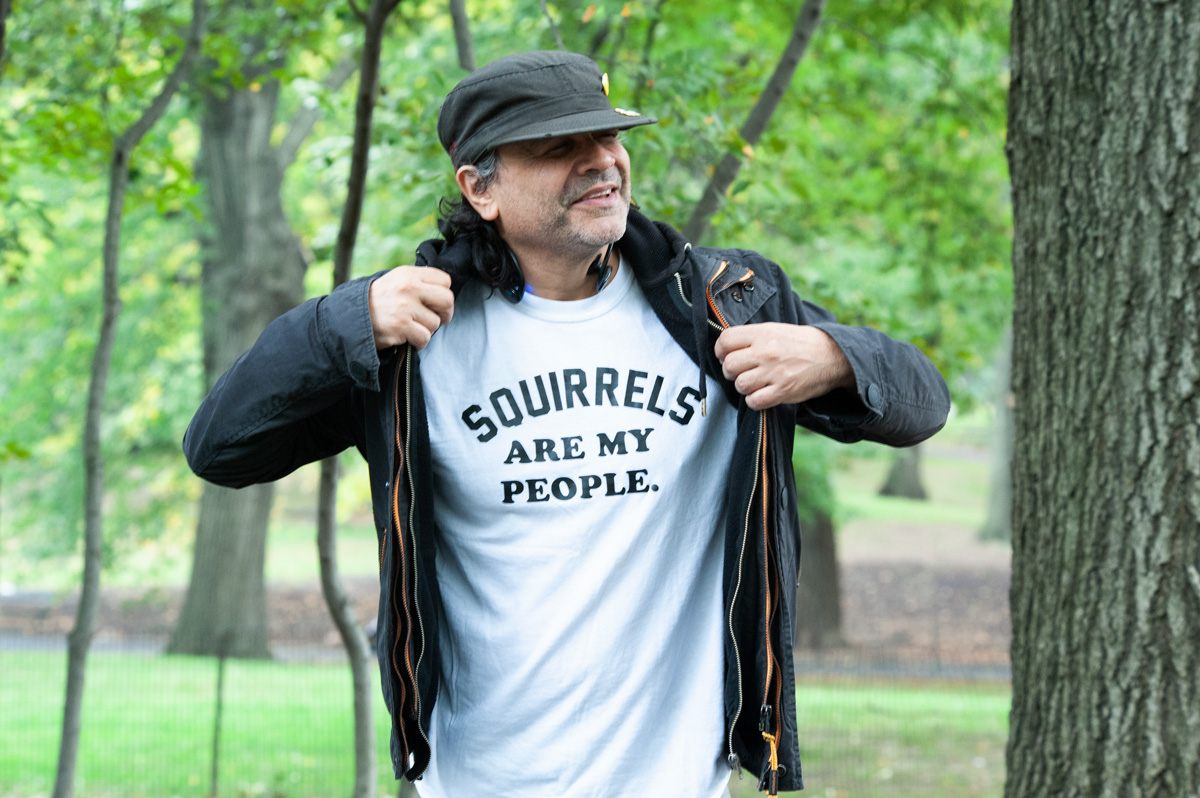 Stu Bowler really loves squirrels.