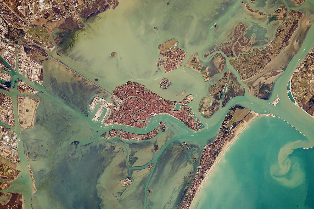 As a city built on water, space is at a premium in Venice. 