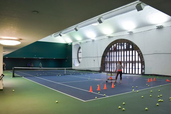 Vanderbilt Tennis Club in Grand Central Terminal