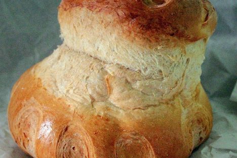It's notoriously difficult to balance and connect the tiny top loaf to the bottom.