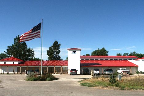 The museum sits on the route to Yellowstone National Park and is 60 miles south of the Black Hills.