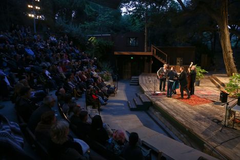 A performance at Theatricum Botanicum