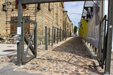 Ghetto fencing and street