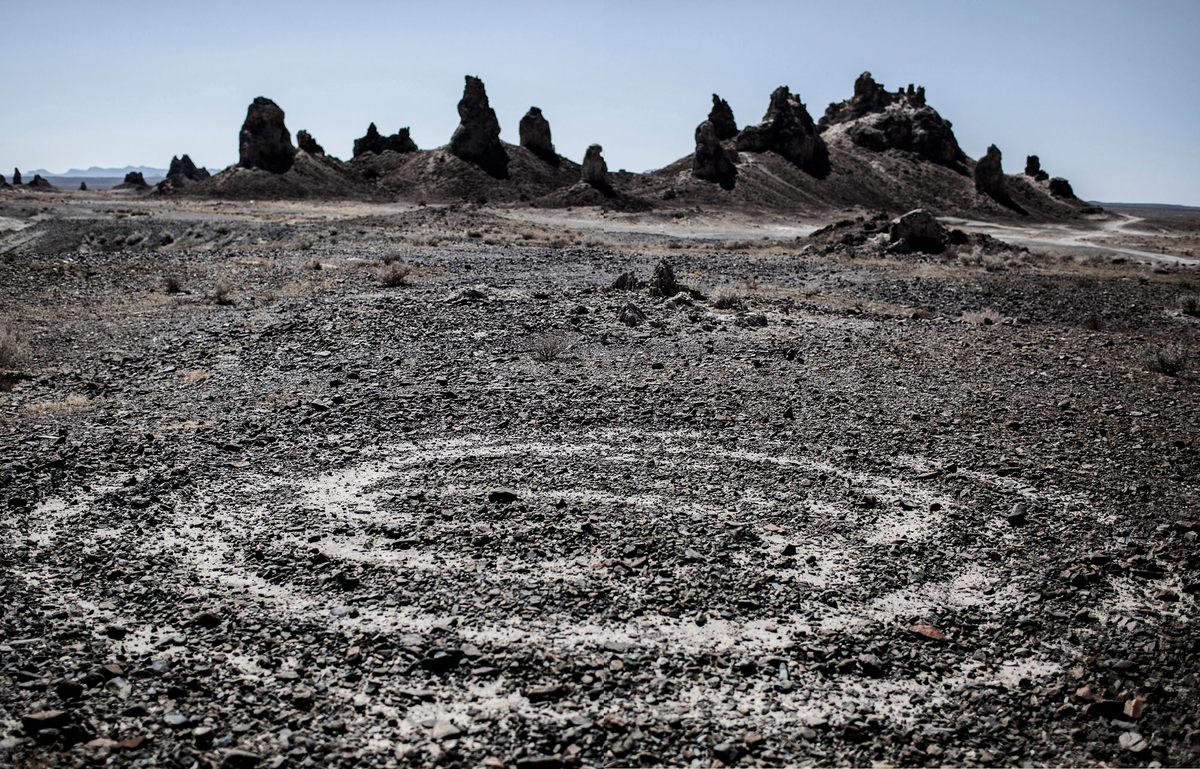 UFO sighting location, Death Valley, California.