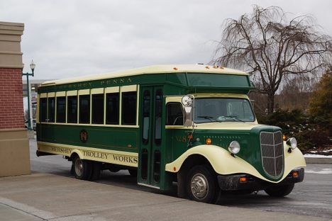 One of Hershey Trolley Works mobile stages.