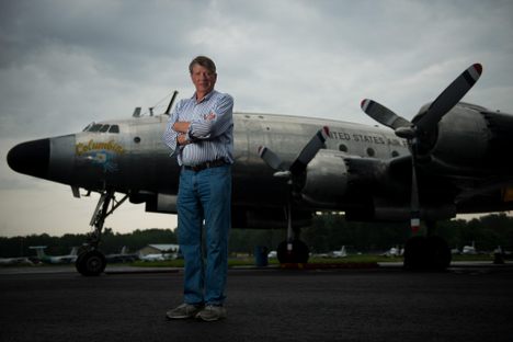 Karl Stoltzfus decided to track down Eisenhower’s original Air Force One after happening upon a local news story about the neglected aircraft on a layover at Tucson International Airport.