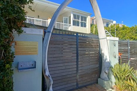 Beach Hut Whale Bones