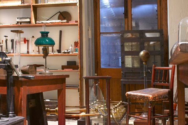 Faraday’s lab.