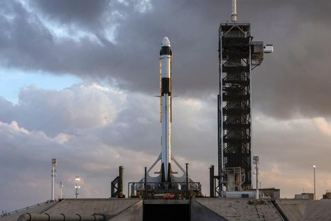 NASA's storied Launchpad 39A, at the Kennedy Space Center in Florida, will send up a Crew Dragon capsule atop a Falcon 9 rocket.
