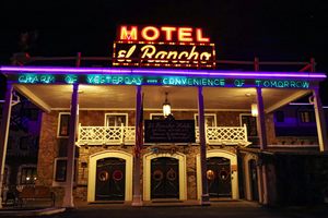 Front of El Rancho.