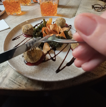 Haggis Bonbons, Arcade Bar, Edinburgh