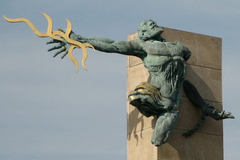Prometheus Statue
