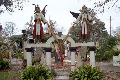 Guardians at the gate.