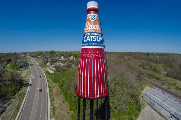 Collinsville's catsup bottle