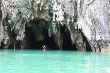 View of the cave's entrance