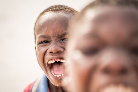 Sometimes, laughter is not so simple.
